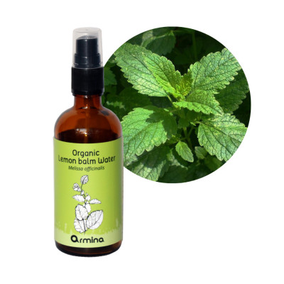 Armina hydrosol lemon balm organic - calming for eczema and tension | WERECO