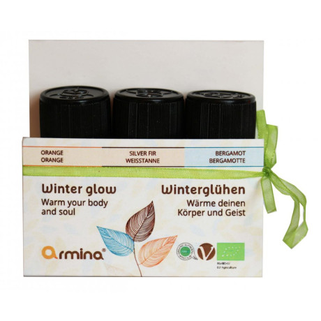 Armina 3 darab bio illóolaj készlet diffúzorhoz Winter Glow