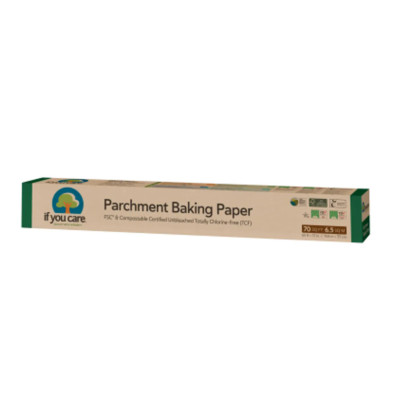 If you care Parchment Paper Unbleached Roll 19.8 m | Wereco