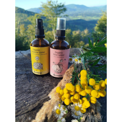 Armina Bio római kamilla virágvíz 50–250 ml | Wereco