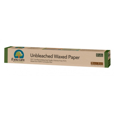 Unbleached waxed paper If you care 23 m - carnauba | Wereco