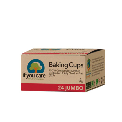 If You Care Baking Cups Jumbo 24 pcs | Wereco