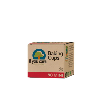 Mini paper cups If you care unbleached - 90 pcs TCF | Wereco