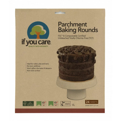 If You Care Baking Paper Circle 23 cm 24 pcs | Wereco