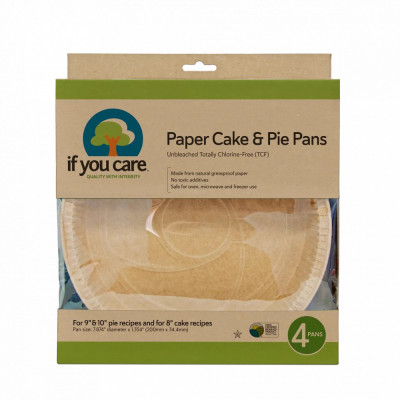 If you care Cake Pan Round 24 cm 4 pcs | Wereco