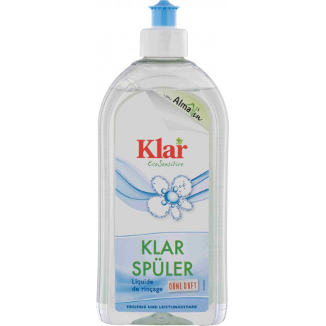 Klar Rinse Aid for Dishwashers without Fragrance 500 ml