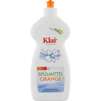 Klar dishwashing liquid orange – bio orange ECOGARANTIE | WERECO