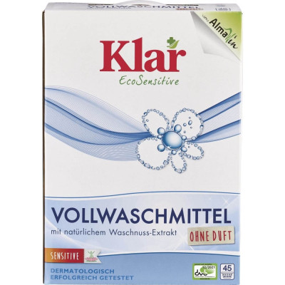 Klar washing powder soap nuts Sensitive without fragrances | WERECO