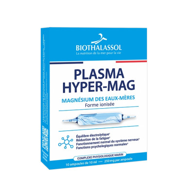 Biothalassol Plasma Hyper Mag – sea magnesium and minerals (10 ampoules)
