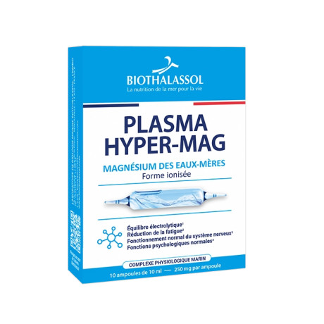 Biothalassol Tengeri plazma Hyper-Mag 10 ampulla
