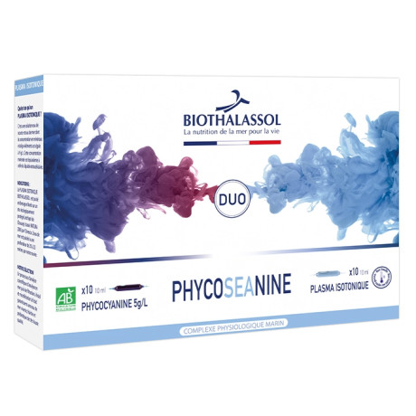 Biothalassol Phycoseanin isotonic sea plasma with phycocyanin 20 ampoules