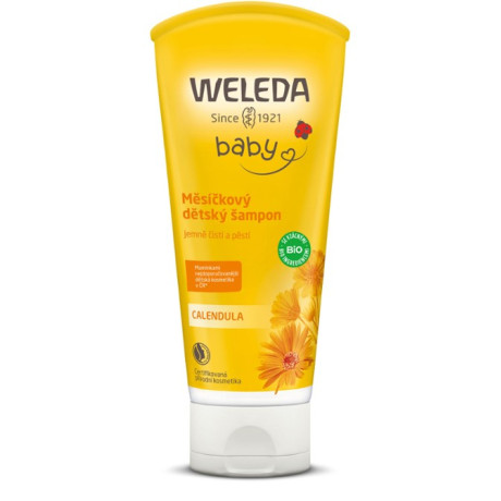 Weleda Körömvirágos gyermek haj- és testápoló sampon 200 ml