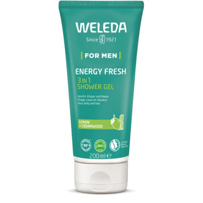 Weleda Shower Gel Men Energy Fresh 200 ml