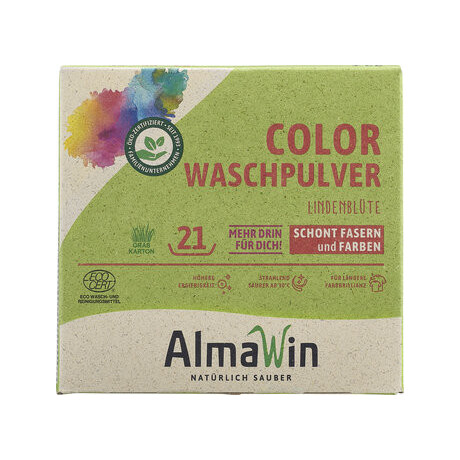 Almawin Colour Washing Powder Color with the scent of lime flower