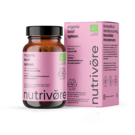 Nutrivore Szelén és normál vasszint bio 90 kapszula