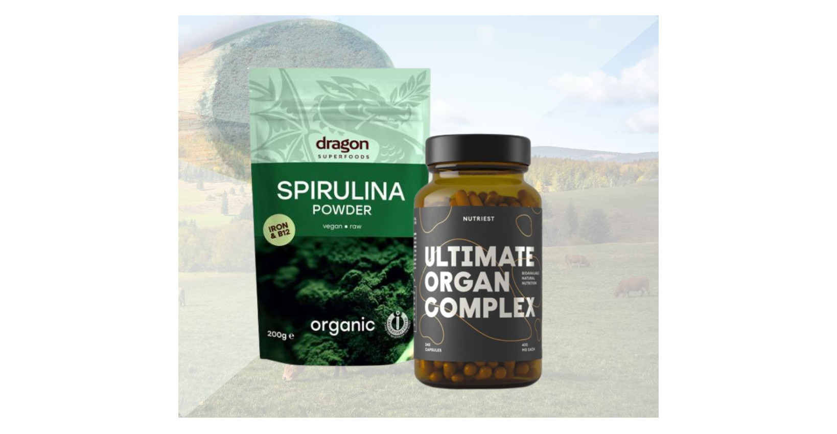 Srovnali jsme pro Vás orgánovou výživu, spirulinu a trávicí enzymy: Mohou rostlinné potravinové doplňky svými účinky nahradit živočišnou formu?